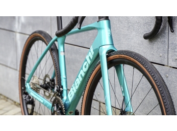 Bianchi Impulso COMP Shimano GRX 610 DISC 2X12S CELESTE Metallic Camo 2026